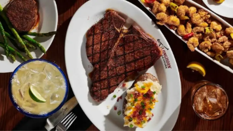 LongHorn Steakhouse Dinner Menu