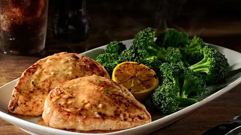 Longhorn Lemon Garlic Chicken Price Picture Lunch Dinner Menu